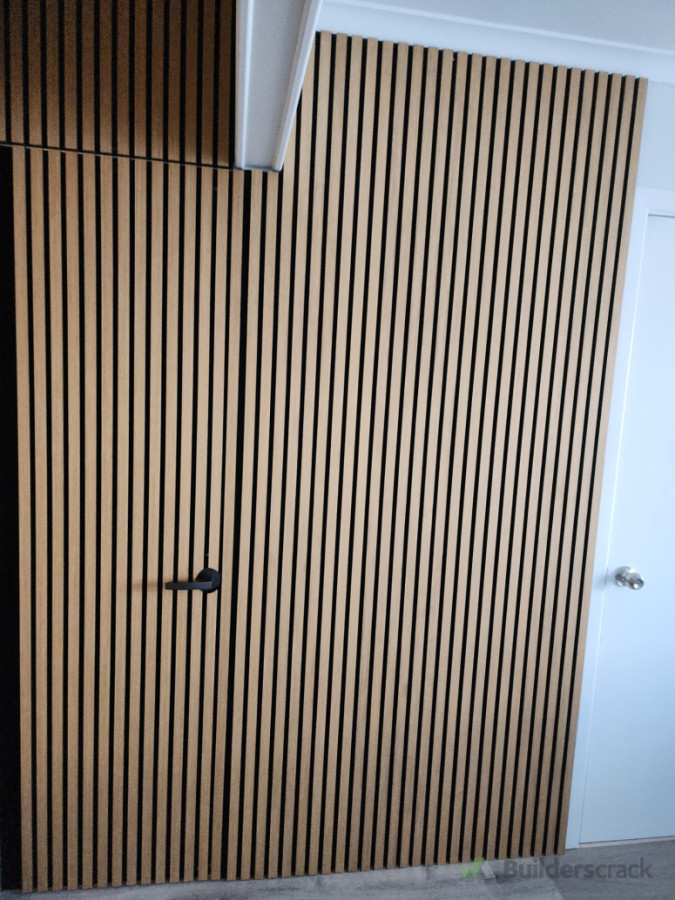 Acoustic panel installation