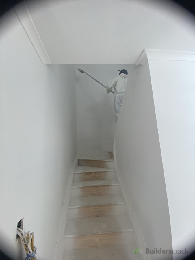 Undercoating complete and surface fully prepared — now ready to begin the final painting.