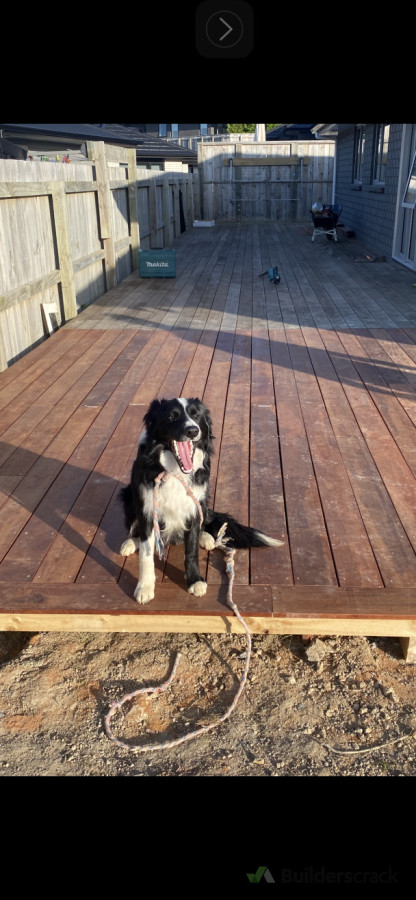 New decking