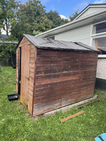 Shed before