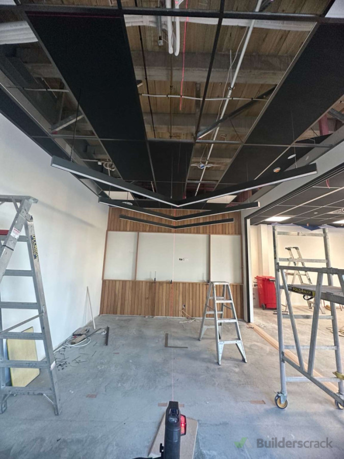 Office Fit-out – Pendant and Track Light