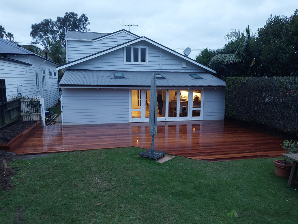 New Ground Level Decking