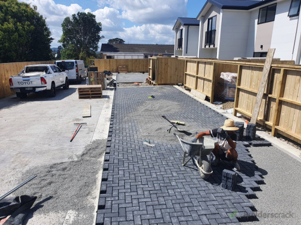 Driveways and parking areas