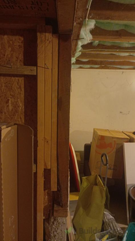 Replace damaged timber in garage (#1143283) | Builderscrack