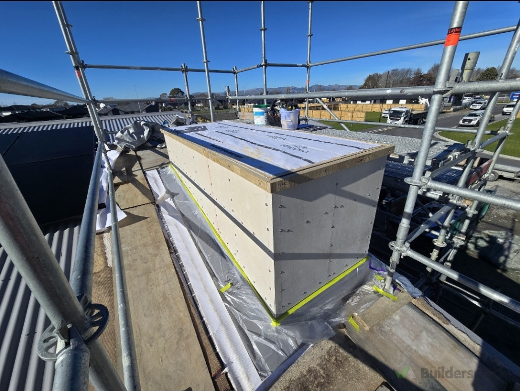 Chimney before application