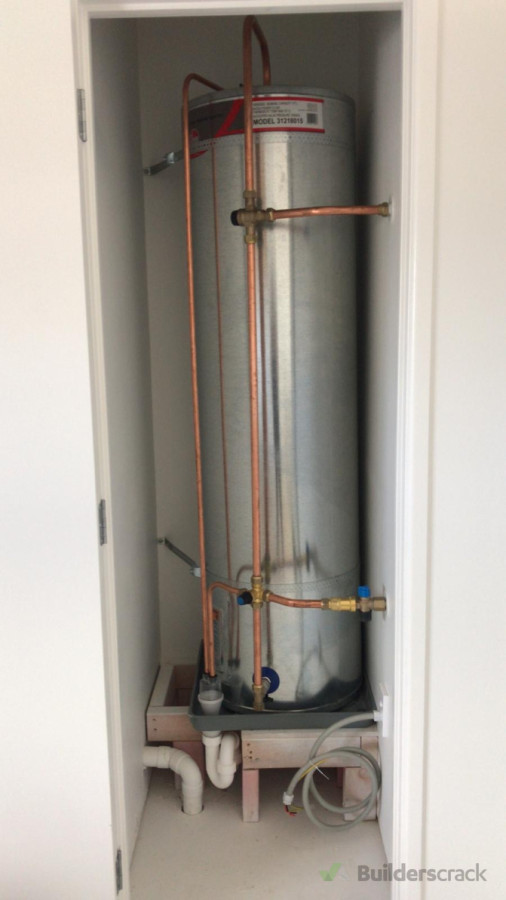 Hot water Cylinder install
