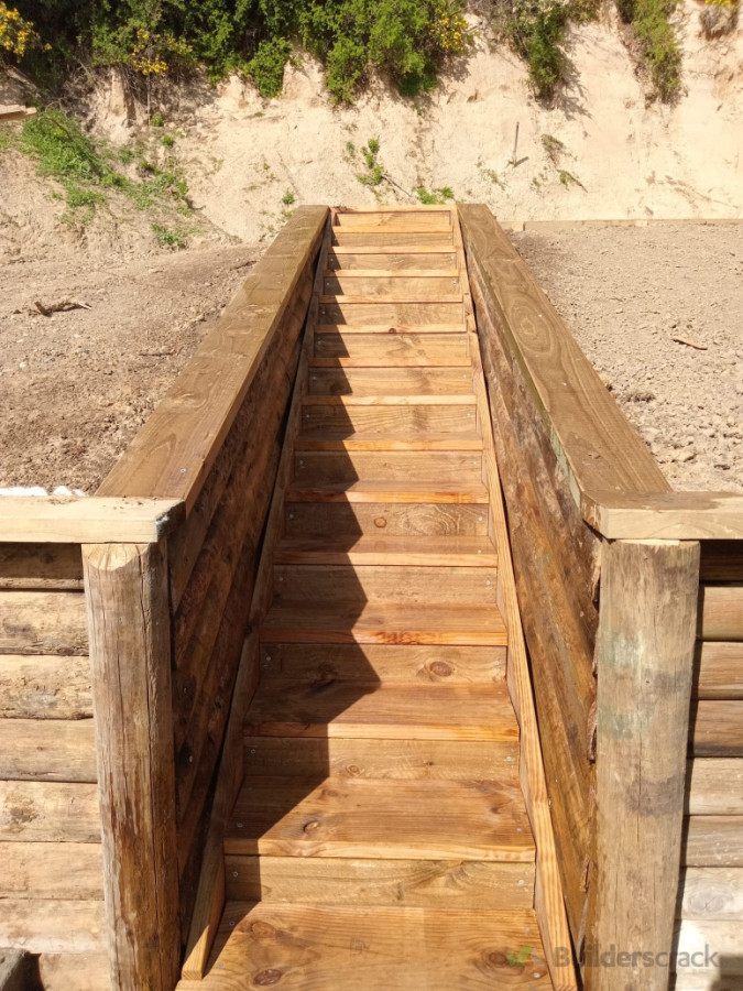 timber steps