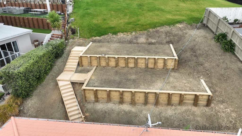 Terraced Retaining walls