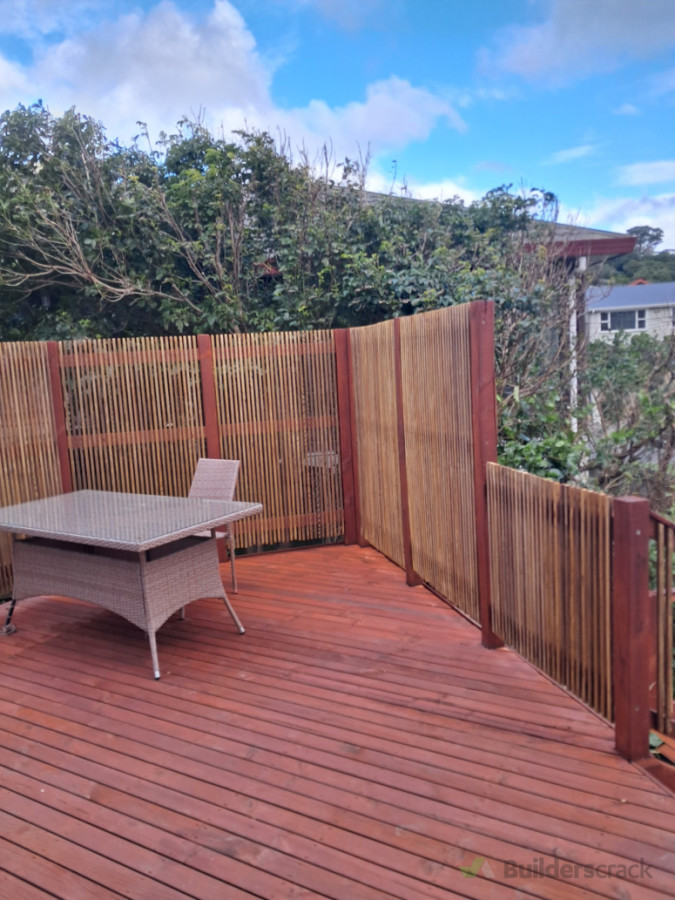 Deck refurbishment