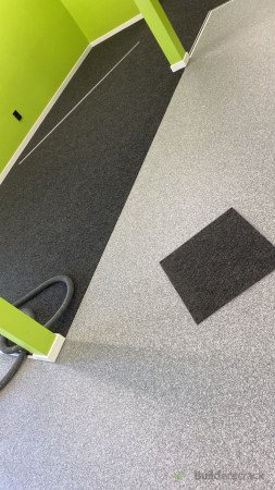Carpet and Vinyl works done