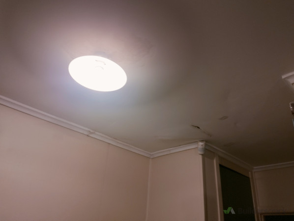 Before celling and walls