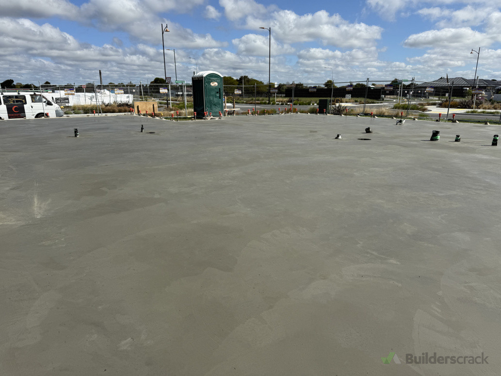 House floor foundation