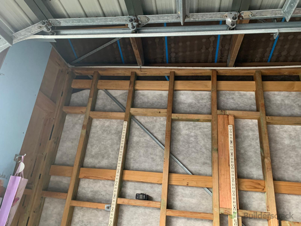 new high ceiling garage