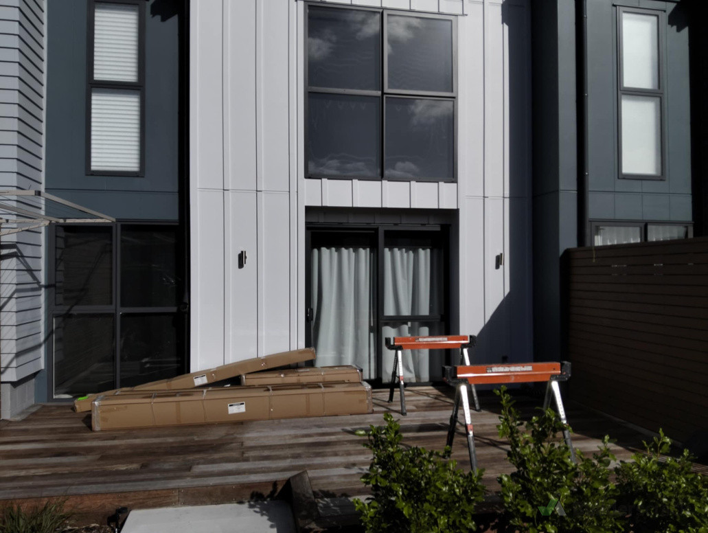 Louvre pergola (Before)