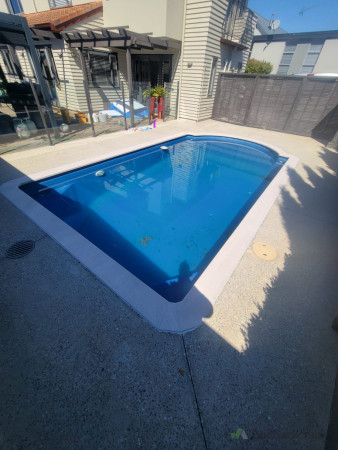 After replacing copings