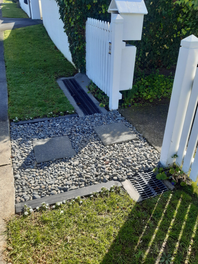 Containing the flow then redirecting it