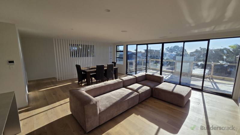 New engineered timber flooring over existing dated flooring,