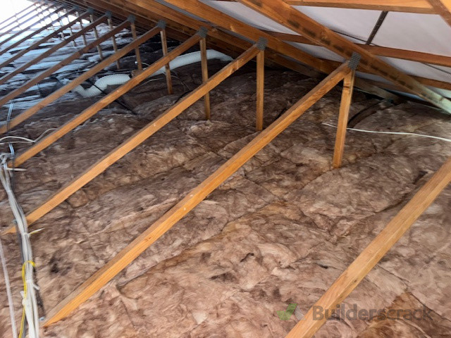 Recent Ceiling insulation install