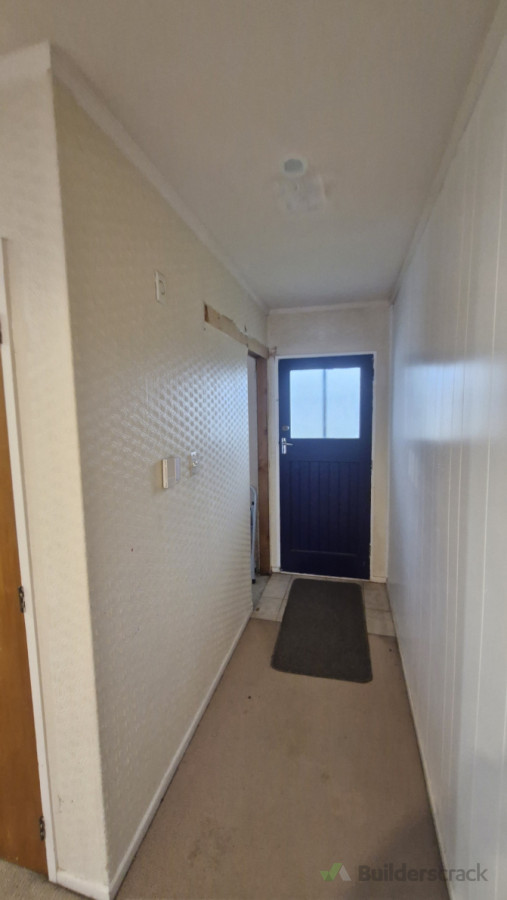 How it started, old textured wallpaper