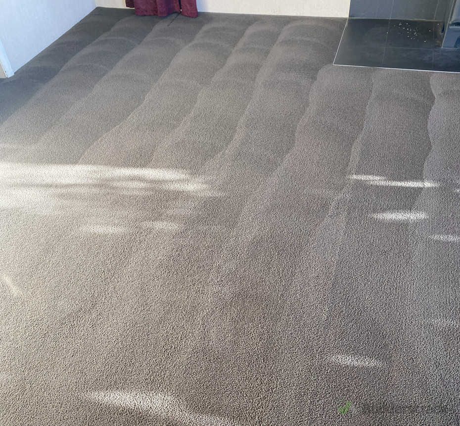 "Experience the Flawless Carpet Cleaning difference! Freshly cleaned carpets with our Kirby deep cleaning and Very Low Moisture (VLM) technology—delivering an eco-friendly, fast-drying result.