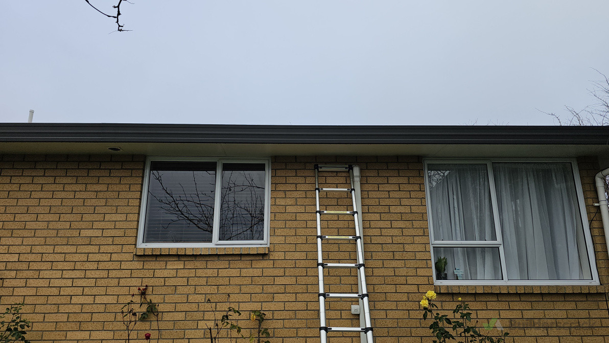 New secuity light getting ready to be installed