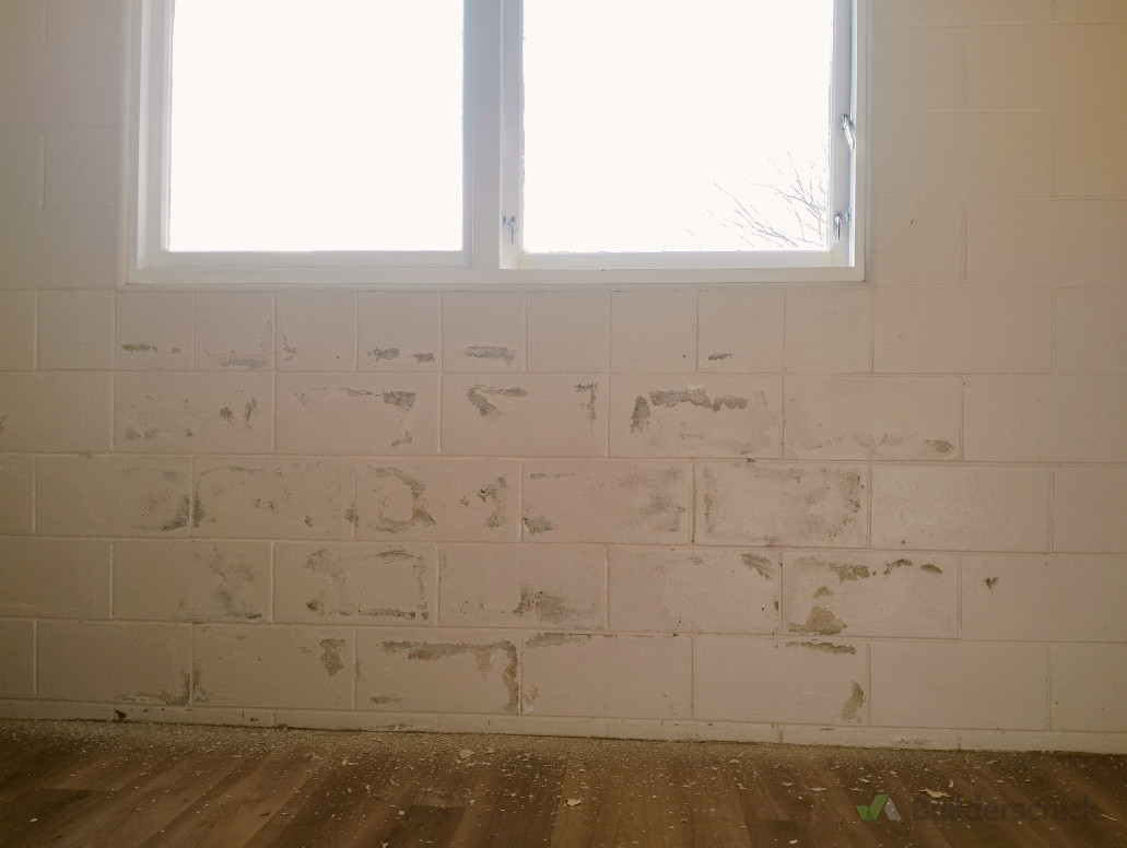 Before painting and plaster