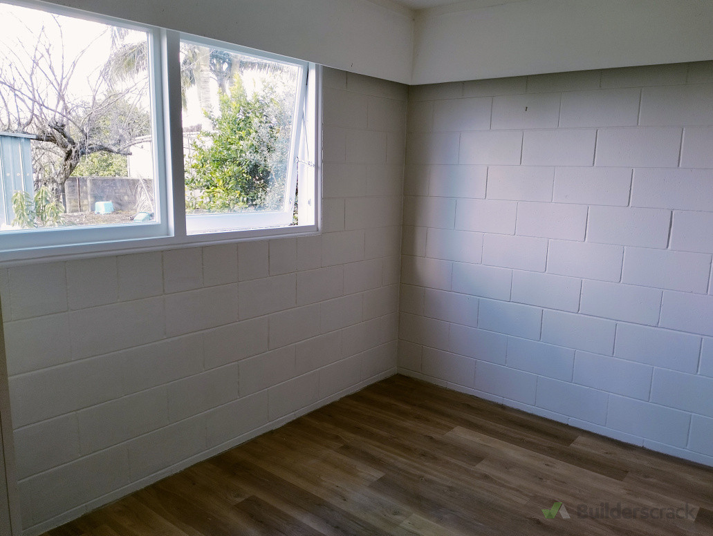 After painting and plaster