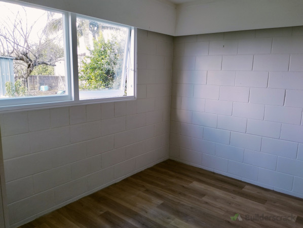 After painting and plaster