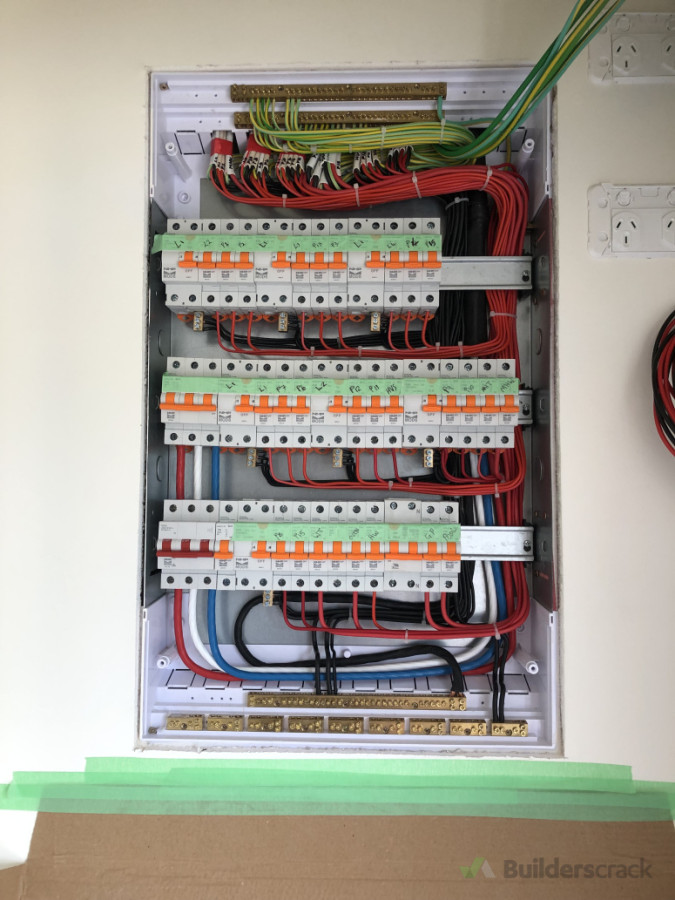 New Build DB 99% wired.