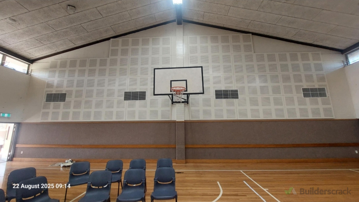 Paint wooden panels to half Spanish white