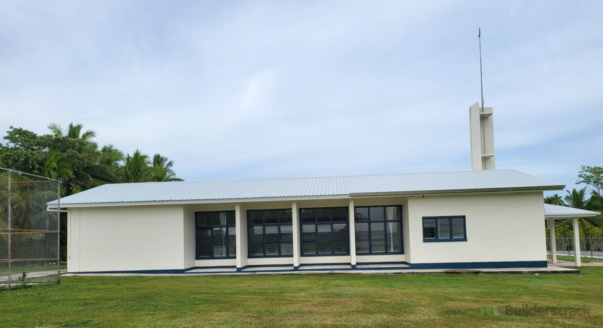 we were awarded the contract to travel all the way to Niue island to paint 2 LDS  chapels interior and exterior🙏🙏