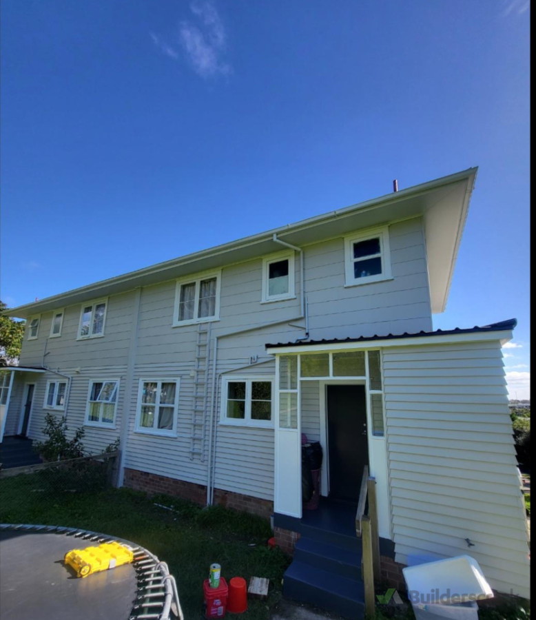 After stripping off paint of Weatherboard and windows