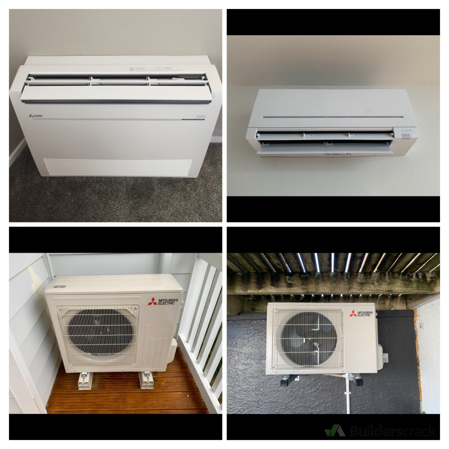 Mitsubishi Electric- wall and floor console