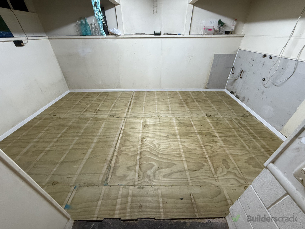 Laundry Floor Replacement