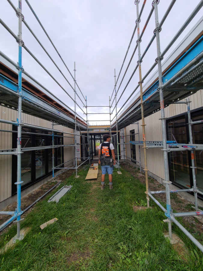 Reviewing a hard day's work