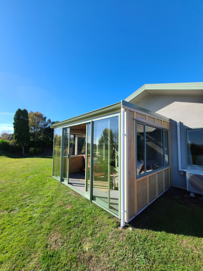 Just a coat of paint, a few pavers and another job completed.