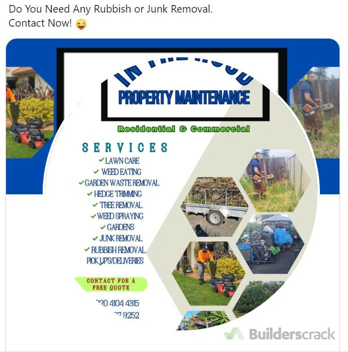 Need Rubbish Removal Or Tree work or even House Moving etc - We can help ASAP