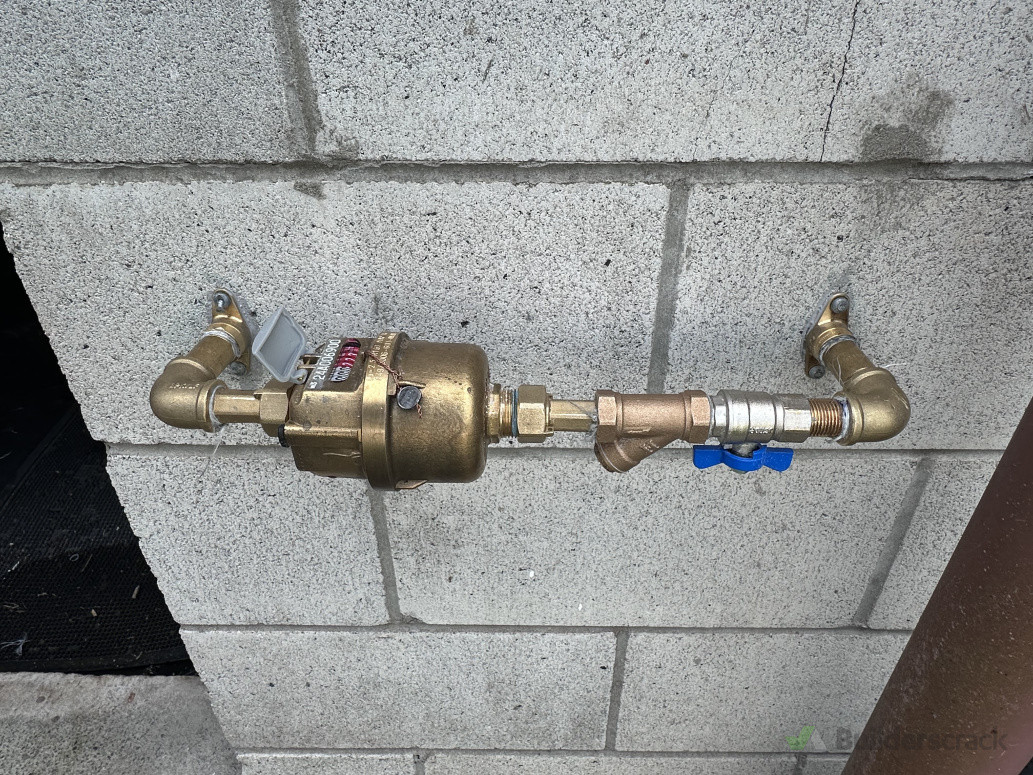 Water meter installed for Council use