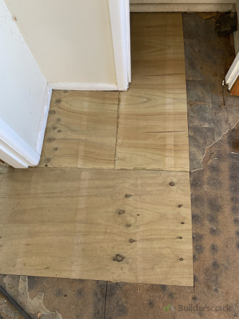 repaced flooring