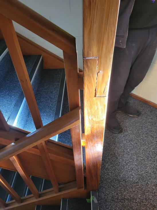 Remedial work to one flight of internal timber stairwell 97 Boulcott St ...