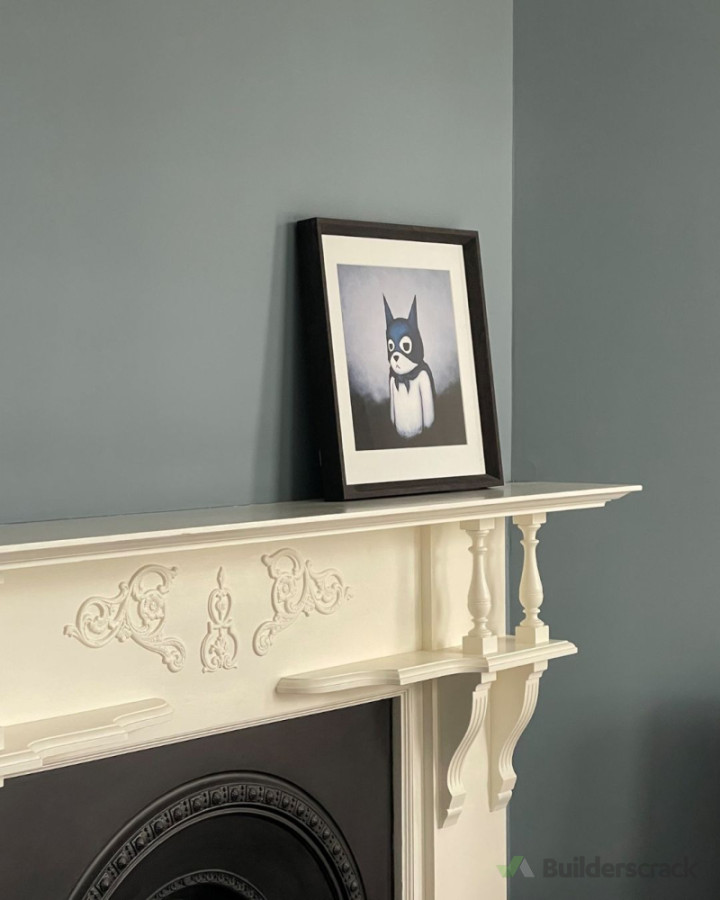 Children’s bedroom refreshed in dusky blue by Pigment, colour consultant