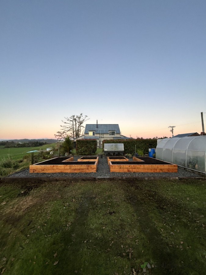 Raised garden beds