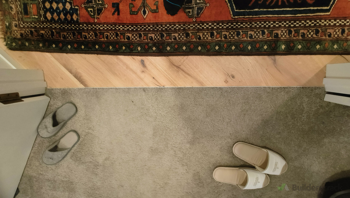 The transition between Engineered Timber Flooring and Carpet