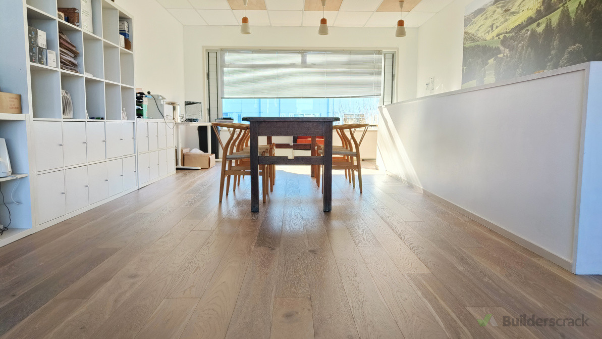 Smoke Engineered Timber Flooring in Rosedale Commercial Project