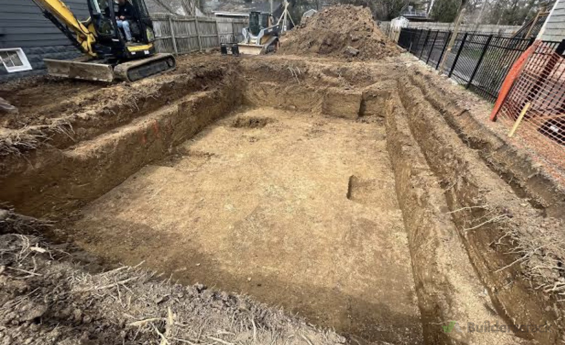 Earthworks excavation
