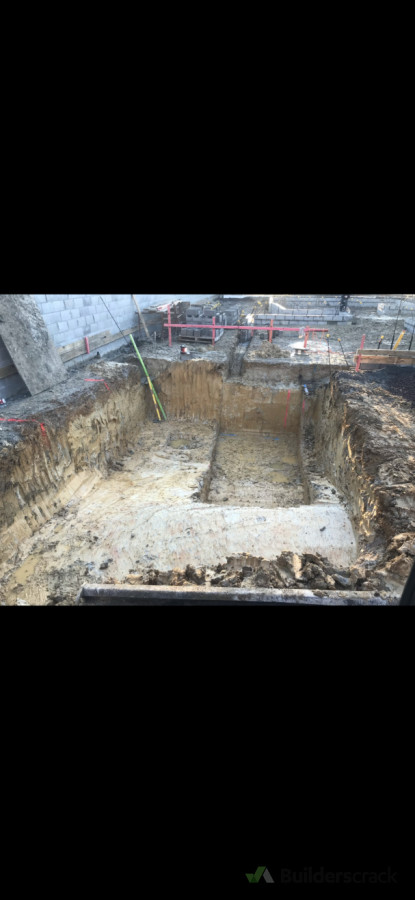 Swimming pool excavation