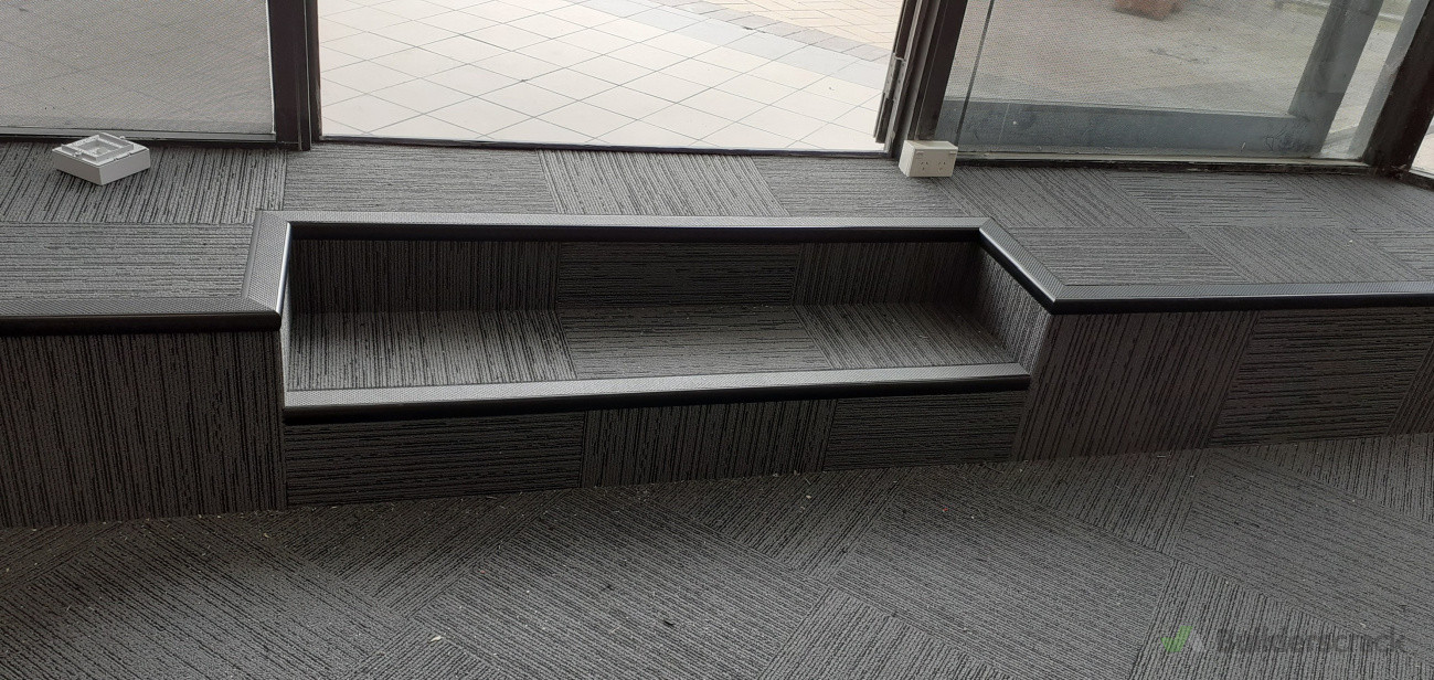 Carpet Tiles with Step Nosing Install - NZID