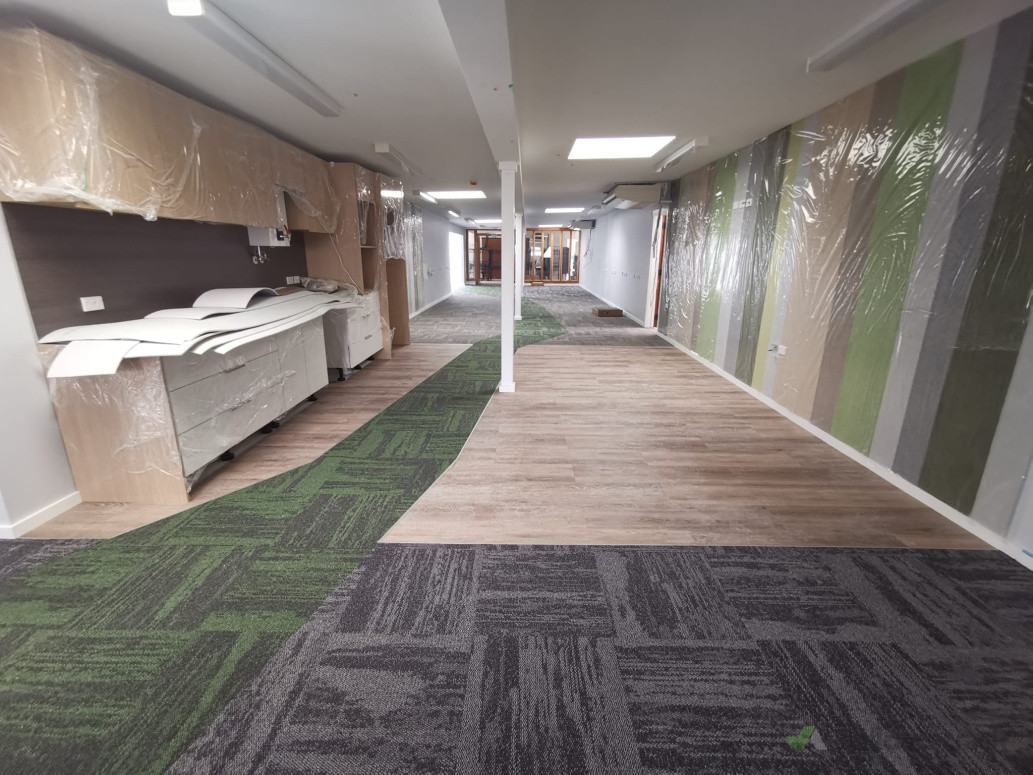 Carpet Tiles with Vinyl Planks Inlay-NZID