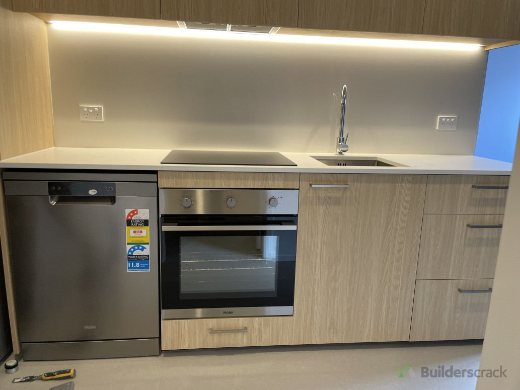 New kitchen fit off.