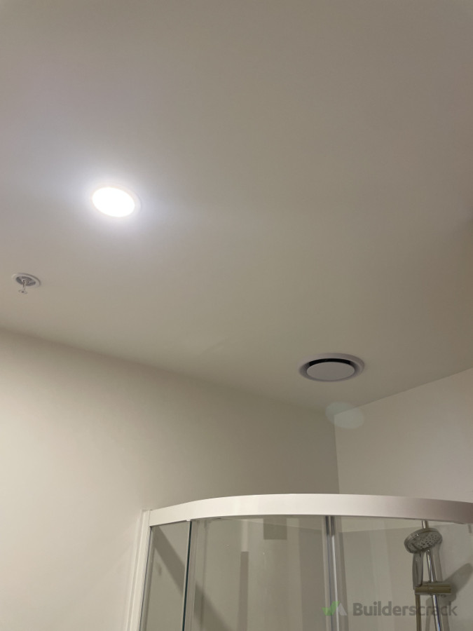 Bathroom extract fan.